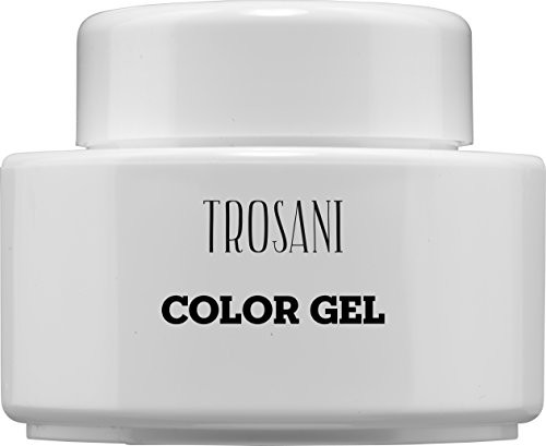 Trosani Trosani XS Color Gel - brokatowy żółty, 1 opakowanie (1 x 5 ml)