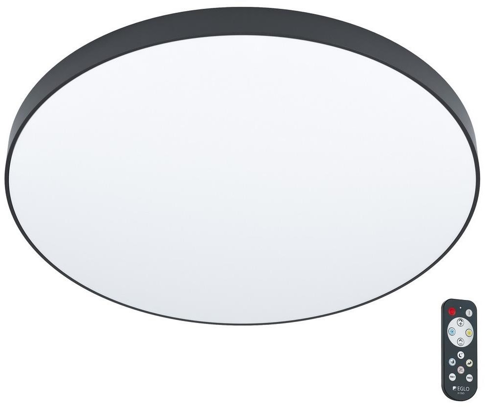 Eglo Zubieta-A 98895 plafon lampa sufitowa 1x24W LED czarny/biały