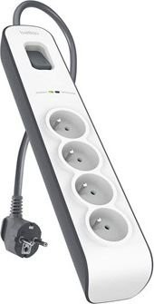 Belkin Listwa zasilająca Listwa antyprzepięciowa 4 525J2 m - BSV400ca2M