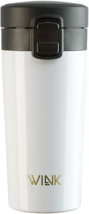 WINK Bottle Kubek termiczny - WHITE