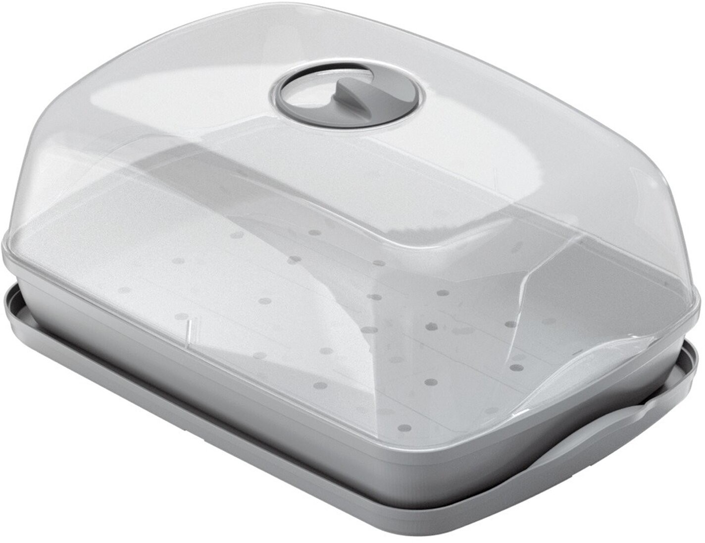 PROSPERPLAST Prosperplast Mini szklarnia RESPANA szary kamień 39x25 cm