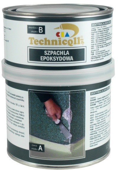 Technicqll Szpachla epoksydowa 1000 g szara E-581