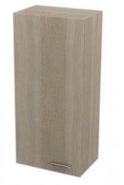 Aqualine ZOJA/KERAMIA FRESH szafka wisząca 35x76x23cm, dąb platin 50336