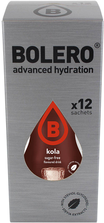 Bolero Bolero Kola ze stewią 9g BOX 12szt.