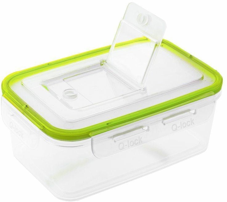 Branq DOSTAWCA Pojemnik Q-Look Go Prostokątny 1l 1174 BRA000228