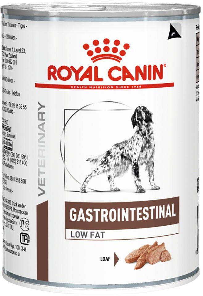 Royal Canin Veterinary Diet Veterinary Diet Canine Gastro Intestinal Low Fat - 12 x 410 g