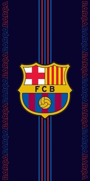 Ręcznik Kąpielowy Plażowy Fc Barcelona 70x140