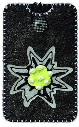 Kleiber Filcowe etui na smartfon, rozmiar L/SZLACHETNA BIAŁA 933-08