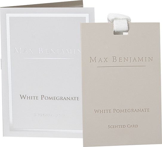 Max Benjamin Karta zapachowa White Pomegranate CARD17