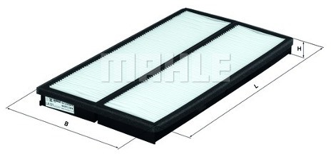 Knecht Filtr, wentylacja przestrzeni pasażerskiej LA 121