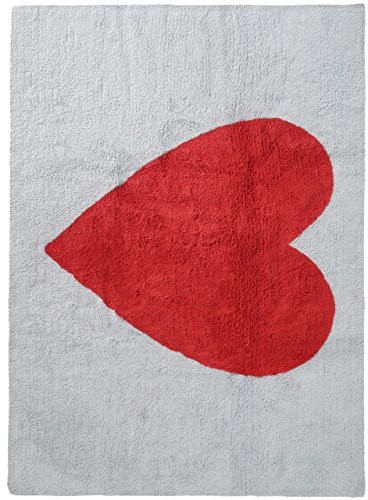 Benuta benuta dzieci dywan dywan Bambini Heart Niebieski 120x160 cm | do gry i pokoju dziecięcego 4053894750632