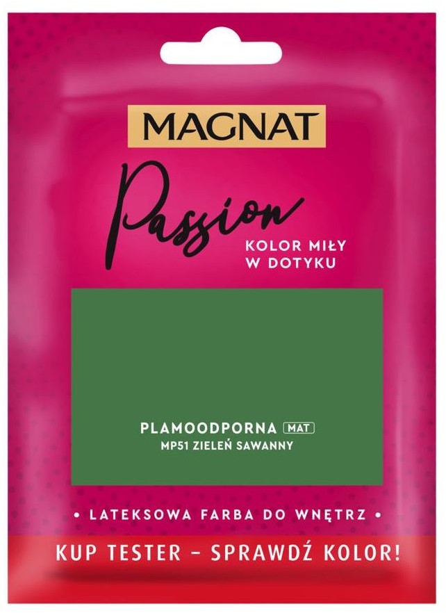 Magnat Tester farby PASSION 30 ml Zieleń sawanny