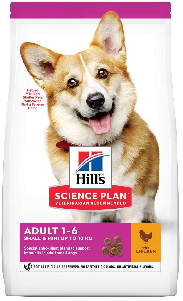 Hills Science Plan Adult 16 Small & Mini 3 kg