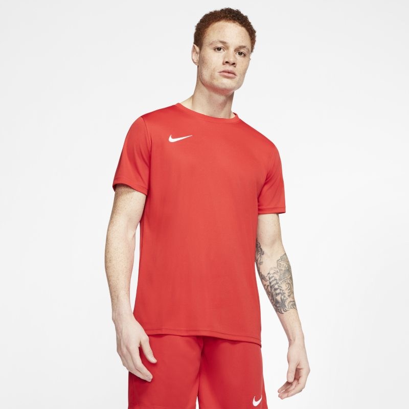 Nike Męska koszulka piłkarska Dri-FIT Park 7 - Czerwony