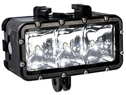 Bresser Action Camera lampa LED wodoszczelne czarna 8785201