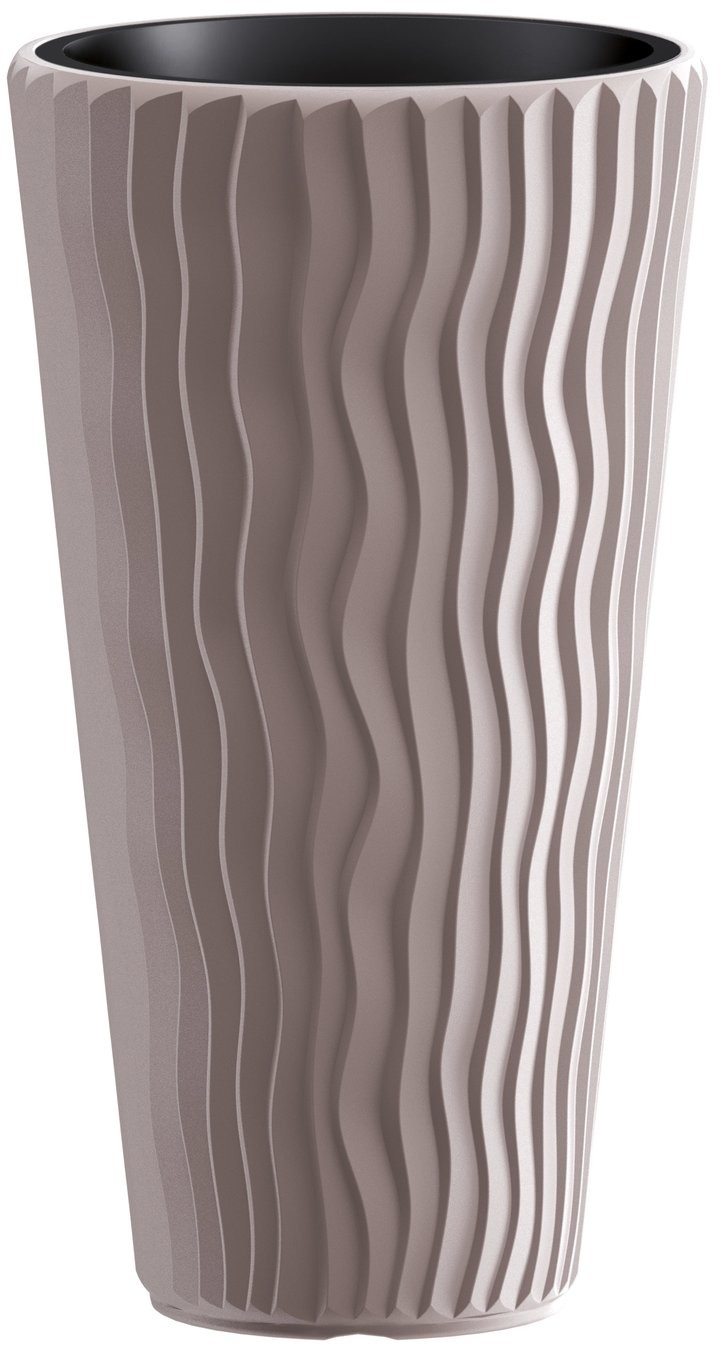 Prosperplast Doniczka Sandy Slim mocca