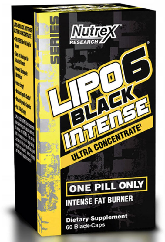 Nutrex Lipo6 Black Intense Ultra Concentrate 60caps