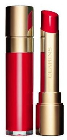 Clarins Joli Rouge Lacquer Intense Colour Lip Balm 3g, Lakier (balsam) do ust 742L joli rouge