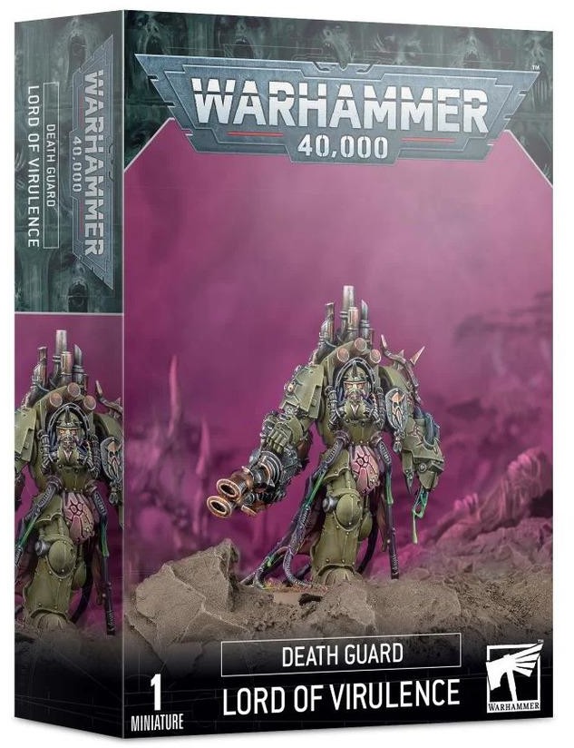 Games Workshop Death Guard Lord Of Virulence (99120102117) 43-77