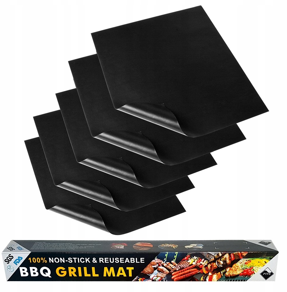 Mata Teflonowa Na Grill Tacka Do Pieczenia 5szt