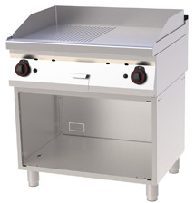 RedFox FTHRC 70/80 G Płyta grillowa gazowa chromowana | FTHRC-70/80-G