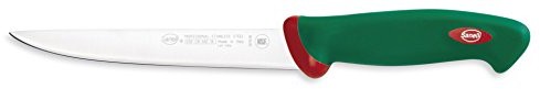 Sanelli linii Premana Professional, ryb filie zwierząt nóż CM.18, stal nierdzewna, zielony i czerwony, 107618