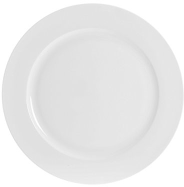 H+H H & H ALA okrągły talerz, Bone China, biały, 30,5 cm 9546409