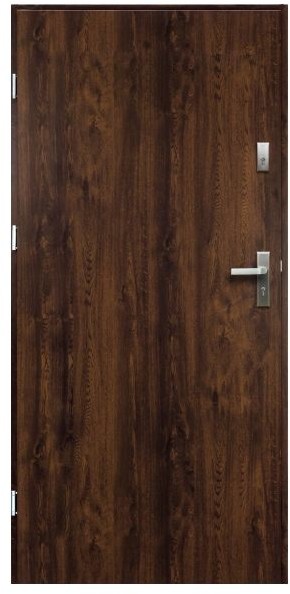O.K.Doors Drzwi zewnętrzne pełne O.K. Doors Artemida P55 80 lewe orzech Z43422