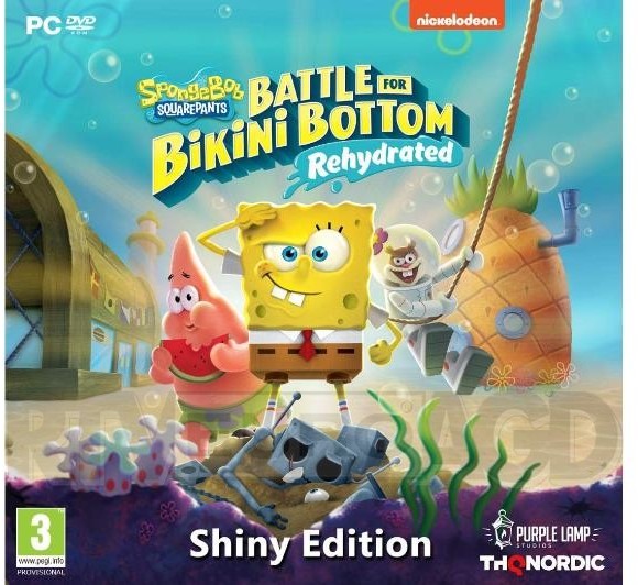 Spongebob SquarePants Battle for Bikini Bottom Rehydrated Edycja Shiny GRA PC