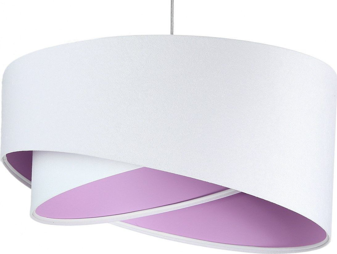 Koncept BPS Lampa wisząca BPS Lampa wisząca GEMSTONE WHITE biała/fioletowa BP-060-064