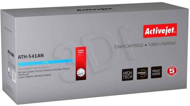 ActiveJet Toner ATH-541AN (zamiennik Canon, HP 125A CRG-716C, CB541A; Premium; 1 400 stron; niebieski) ATH-541AN