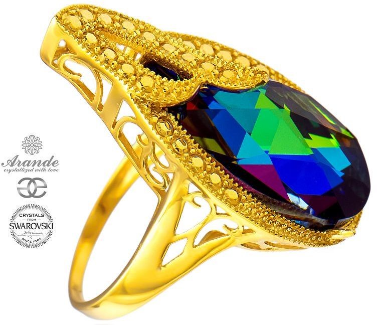 Swarovski Arande SPECIAL pierścionek MERIDIAN ADMIRE ZŁOTE SREBRO 700924