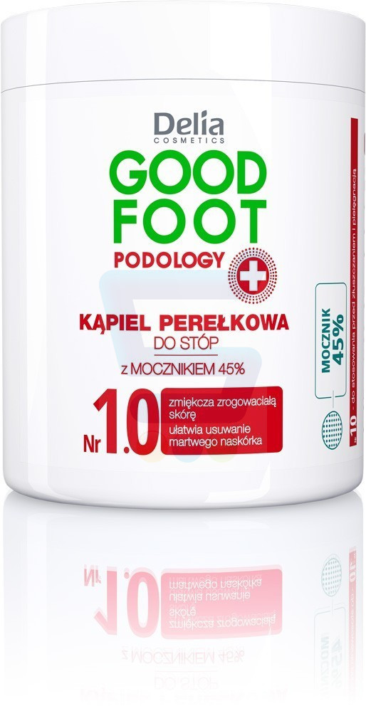 Delia Cosmetics Good Foot Podology Nr 1.0 Kąpiel perełkowa do stóp 45% Mocznika 200 g