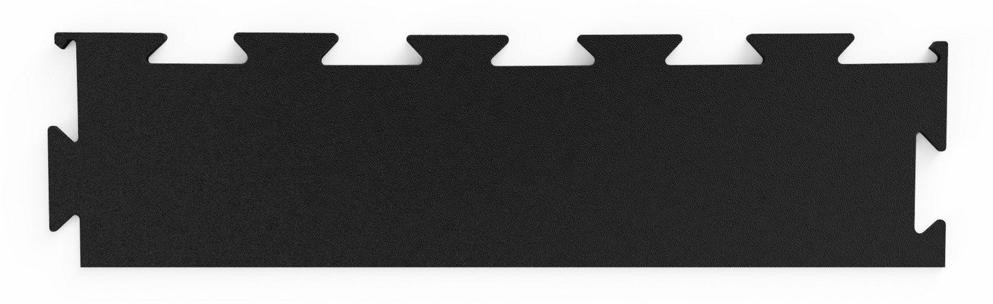 Marbo Sport Bok profesjonalnej podłogi pod wolne ciężary Premium puzzle czarny - GH-puzzle-side-black-30