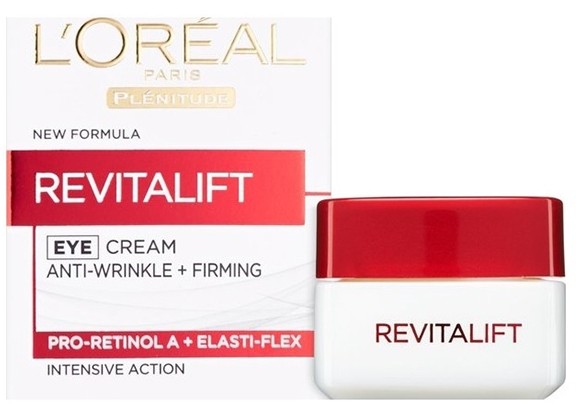 L'Oreal Paris L'OREAL PARIS REVITALIFT Krem przeciwzmarszczkowo-ujędrniający 40+ pod oczy 15ml 0000044487