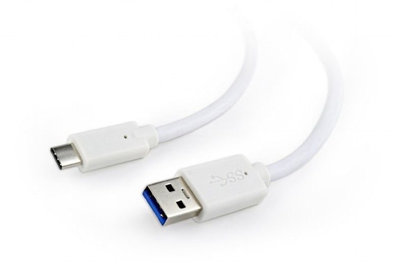Gembird Kabel USB 3.0 AM USB 3.1 Type-C M 0.1m CCP-USB3-AMCM-W-0.1M