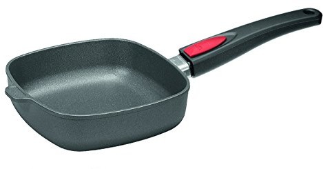 Woll Induction Line kwadratowa, żeliwna patelnia ze zdejmowaną rękojeścią, dostępna w różnych wersjach, 20 cm 1620 IL