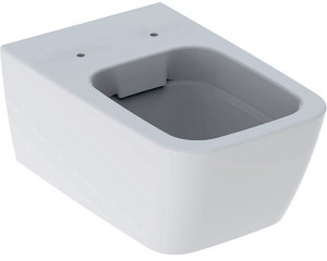 Geberit 201950000 Wisząca miska WC iCon Square z ceramiczną muszą toaletową kryte mocowania Rimfree