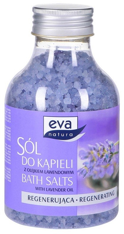 Pollena Eva Sól do kąpieli Eva Natura regenerująca z olejkiem lawendowym 600 g 600g | DARMOWA DOSTAWA OD 59 zł EU-D06-R600-002