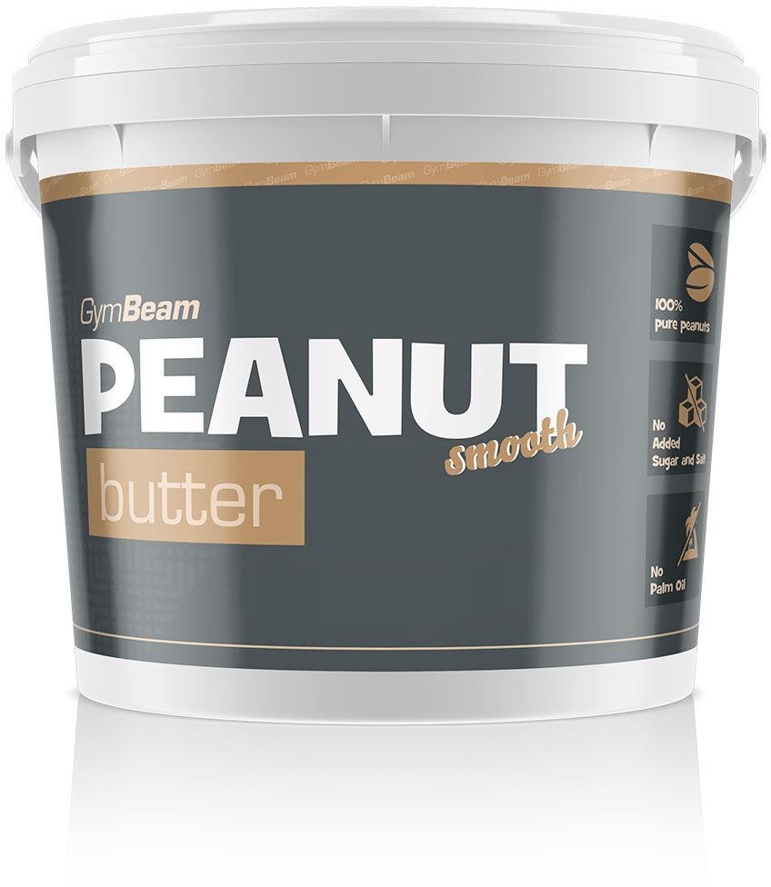 GymBeam Masło orzechowe 100% 340 g