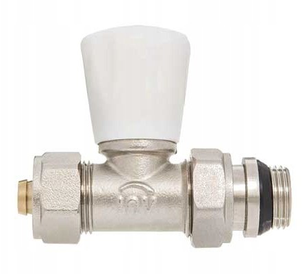 Invena Zawór Grzejnikowy Zasilający Prosty 1/2x16 Pex