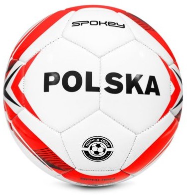 Spokey Piłka nożna Polska 2020 Czarno-biało-czerwony