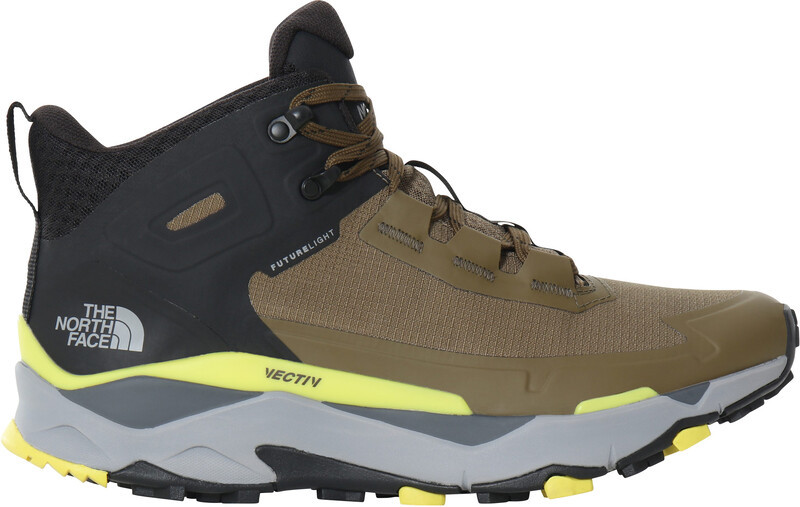 The North Face Vectiv Exploris FutureLight Mid Shoes Men, oliwkowy/czarny US 10,5 | EU 44 2022 Trapery turystyczne NF0A4T2UWMB-105