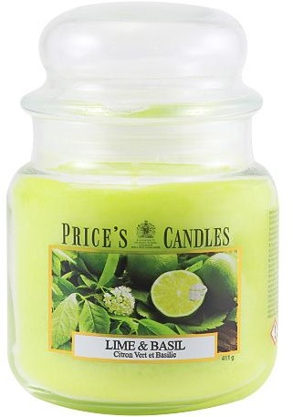Price's Candles Prices Candles ŚREDNIA ŚWIECA SŁOIK CYTRUS | LIMONKA I BAZYLIA ŚREDNIA ŚWIECA SŁOIK CYTRUS | LIMONKA I BAZYLIA