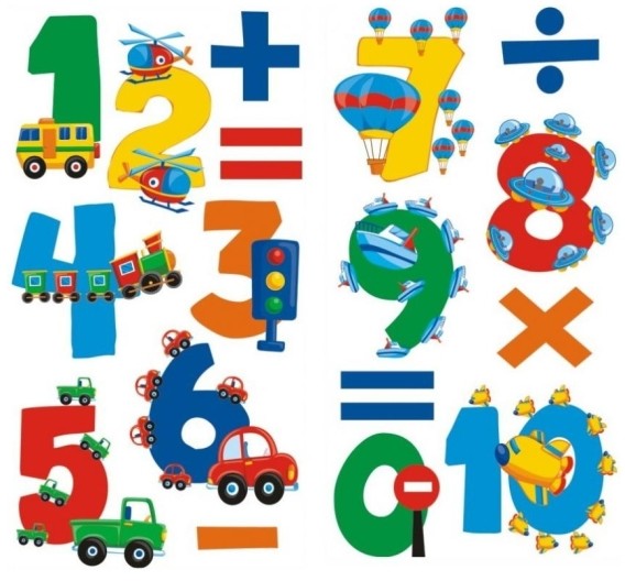 Marko Dekoracja Auta i cyferki