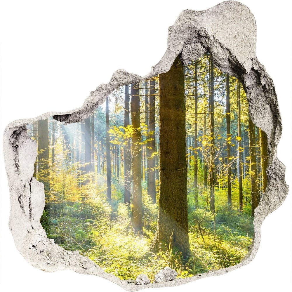 Wallmuralia.pl Fototapeta dziura na ścianę Geometryczna fala