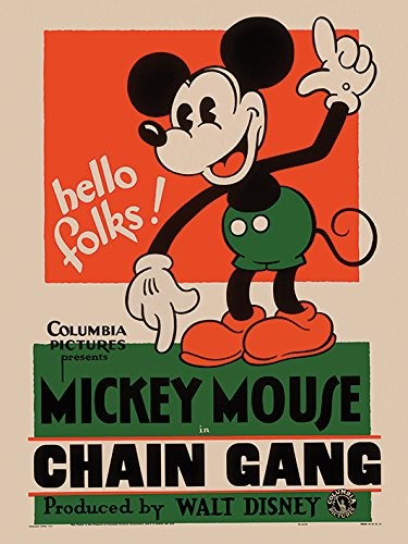 Pyramid International wdc90765 Chain Gang ścienne na płótnie, Poly Canvas z płyty MDF Frame, wielokolorowa, 61 x 81 x 5 cm WDC90765