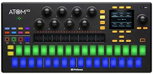 Presonus ATOM SQ Hybrid MIDI Keyboard/Pad Performance i kontrola produkcji ATOM SQ