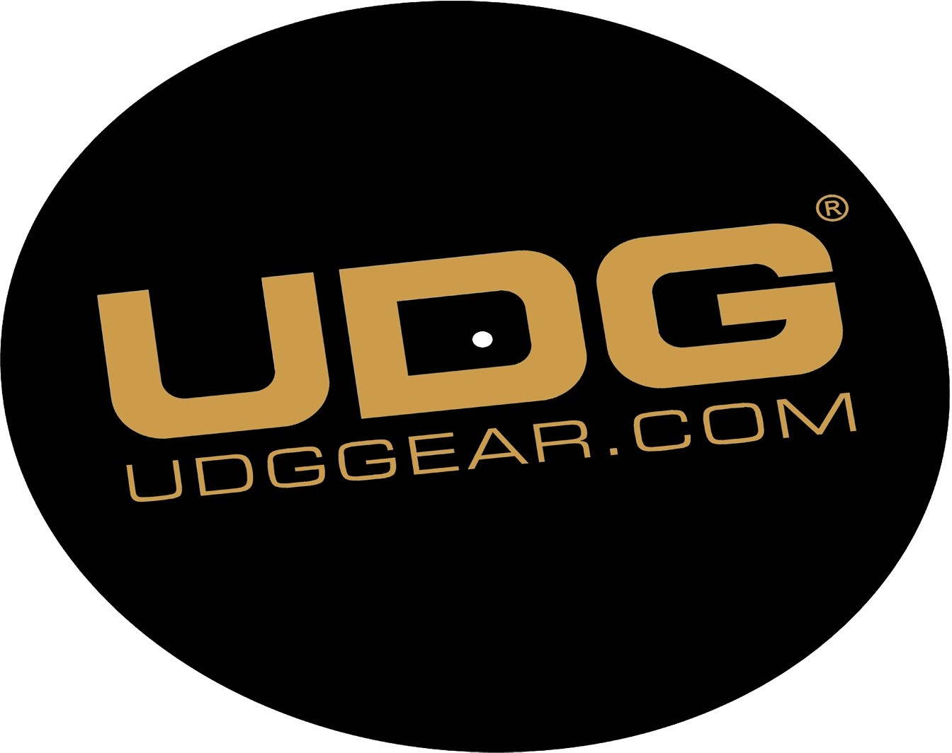 UDG GEAR UDG Slipmat zestaw w czarnym kolorze/golden u9935 U9935