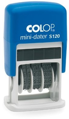 Colop Mini-Dater SH 4 MM  S 120 (19 X 4 MM), czarny 1452000200